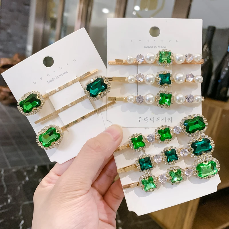 Заколка пряжка в корейском ретро стиле Шпилька для волос с верхним зазором