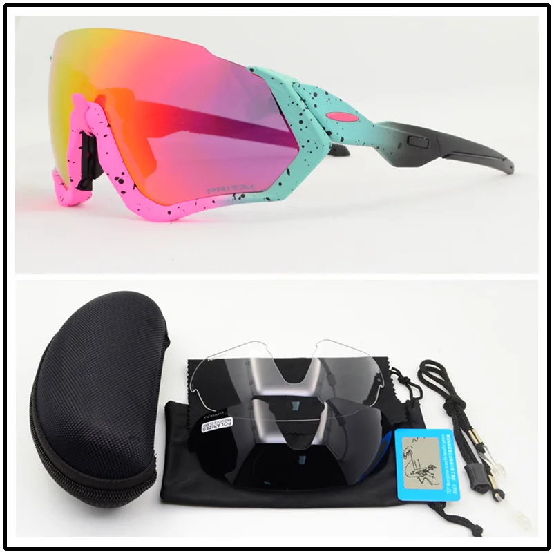 Polarized 3 Lens 1 Поляризованные 3 объектива спортивные беговые очки для верховой езды велосипедные очки для езды на мотоцикле, велосипедные очки, MTB, шоссейные велосипедные солнцезащитные очки - Цвет: Polarized 3 Lens 1