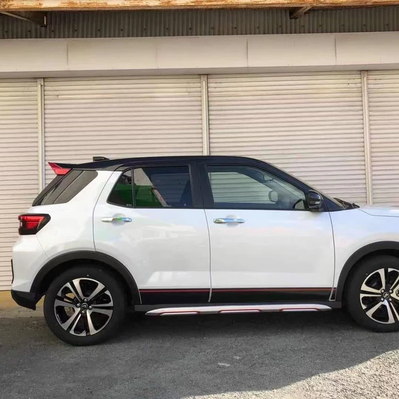 

ABS Car Rear Wing Primer Color Rear Spoiler For toyota raize Spoiler 2020+