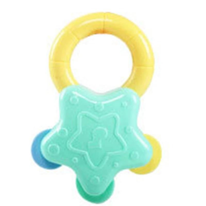 

97BC 12Pcs/Set Baby Rattle Toys 0-12 Months Cartoon Hand Grip Soft Rattles Shaker Teether Infant Newborn Educational Toy