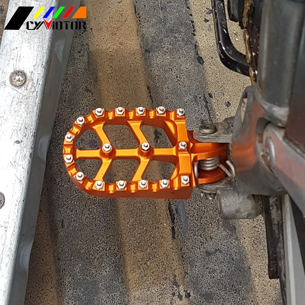 Мотоцикл с ЧПУ подножки подножек для KTM 65SX 85SX 125SX 250-450 SX-F 250SX EXC EXC-F XC XC-F XC-W XCF-W свободная поездка супер ENDURO