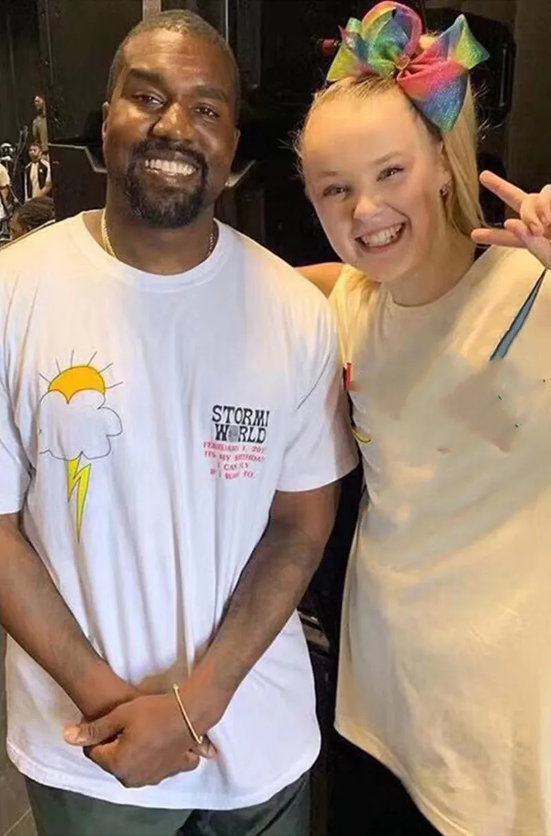 

Travis Scott Kanye Birthday Part Astroworld Tee T shirt Men Women 1:1 High Quality Fashion Travis Scott T-shirt