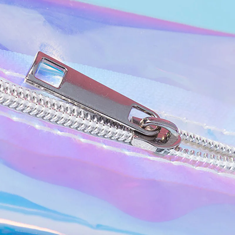 

Newly Holographic Makeup Bag Cosmetic Travel Bag Toiletry Organizer Purse for Women m99