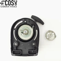 gx35 140 recoil rewind pull starter fits for honda gasoline engine lawn mower grass trimmer wire steel starter with pulley