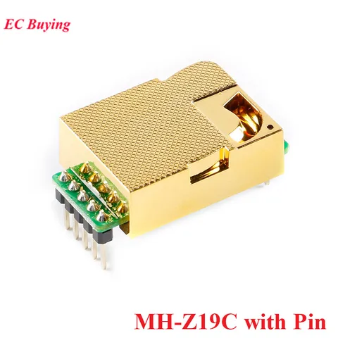 MH-Z19 MH-Z19C MH-Z19E IR Инфракрасный датчик CO2, модуль датчика углекислого газа, монитор CO2 400-5000 0-5000ppm UART PWM