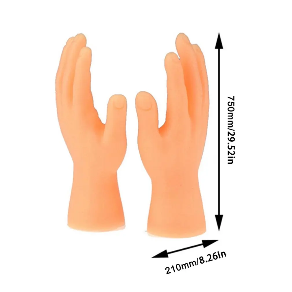 

1 Pair Finger Hands Cartoon Funny Cat Toy Creative Finger Sleeve Toys Small Hand Finger Model Halloween Gift Toys