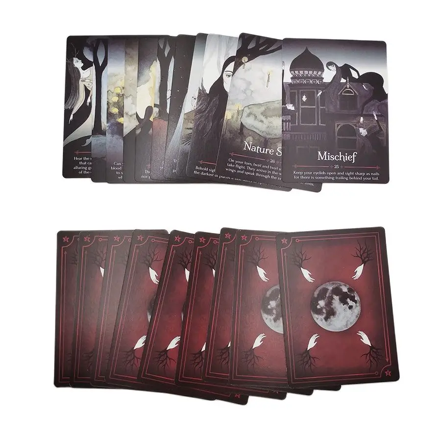 Сезоны ведьмы Таро колода полная английская гадания карточка особая Семейная