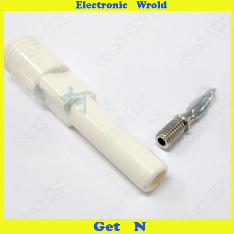 

20pcs/Pack 4mm Banana Jack Socket Pure Copper 20KV 20000V High Pressure Plug Triangle H-2033
