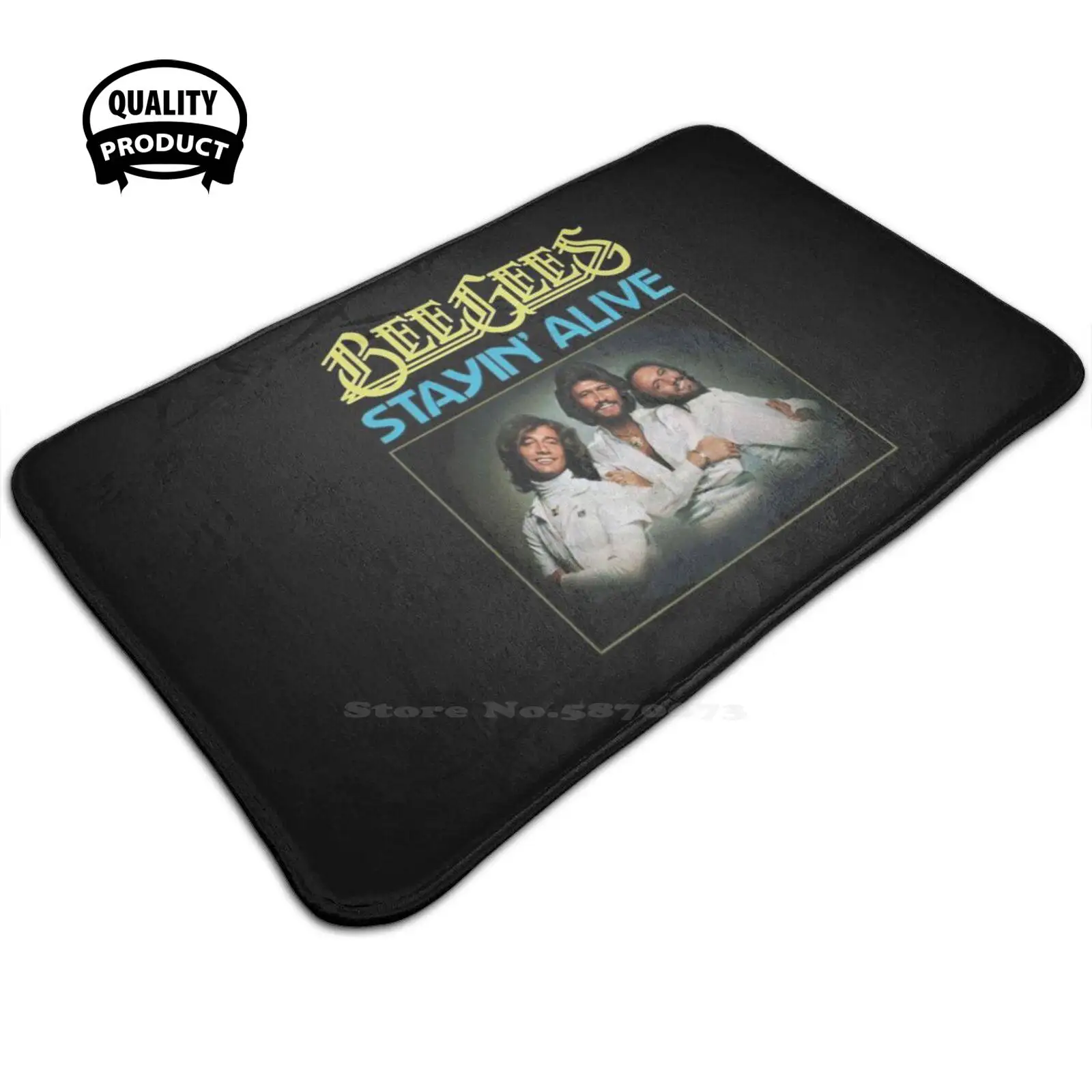 Bijiz 3D товары для дома коврик ног Энди Gibb Andy Bee Gees Тень танцев альбом Музыка Легенда