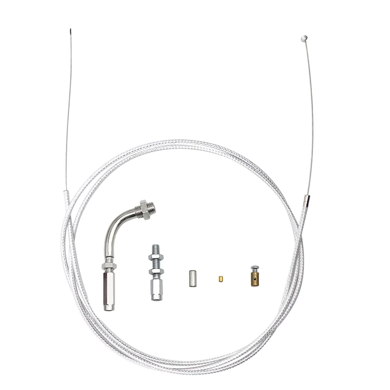 

ZSDTRP мотоцикл 190 см газа дроссельной заслонки тормозной кабель сцепления Ремонтный комплект для Yamaha Suzuki /Kawasaki Honda Dirt Bike ATV Quad