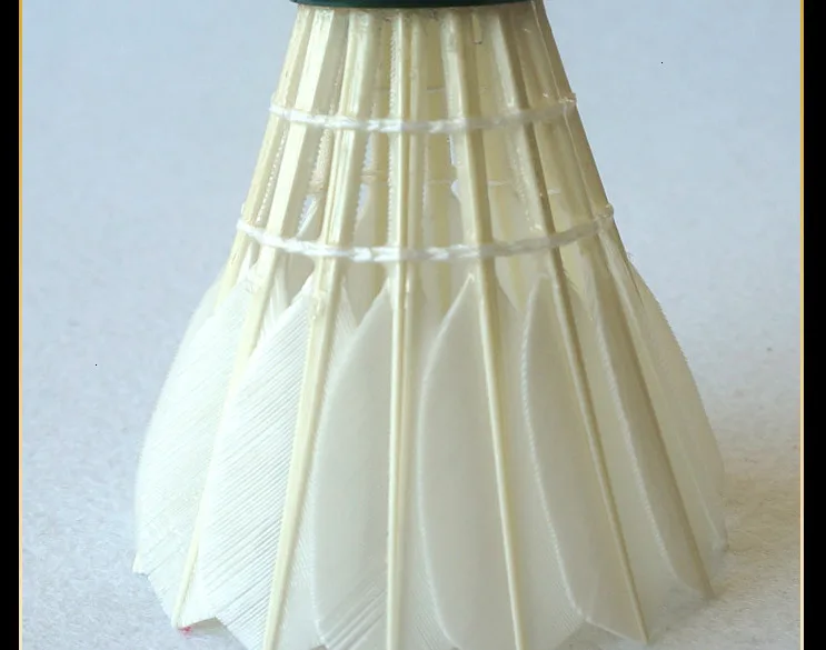 2 трубки лучше чем Волан для бадминтона AS30 A ++ AC50 гусиное перо высшего качества