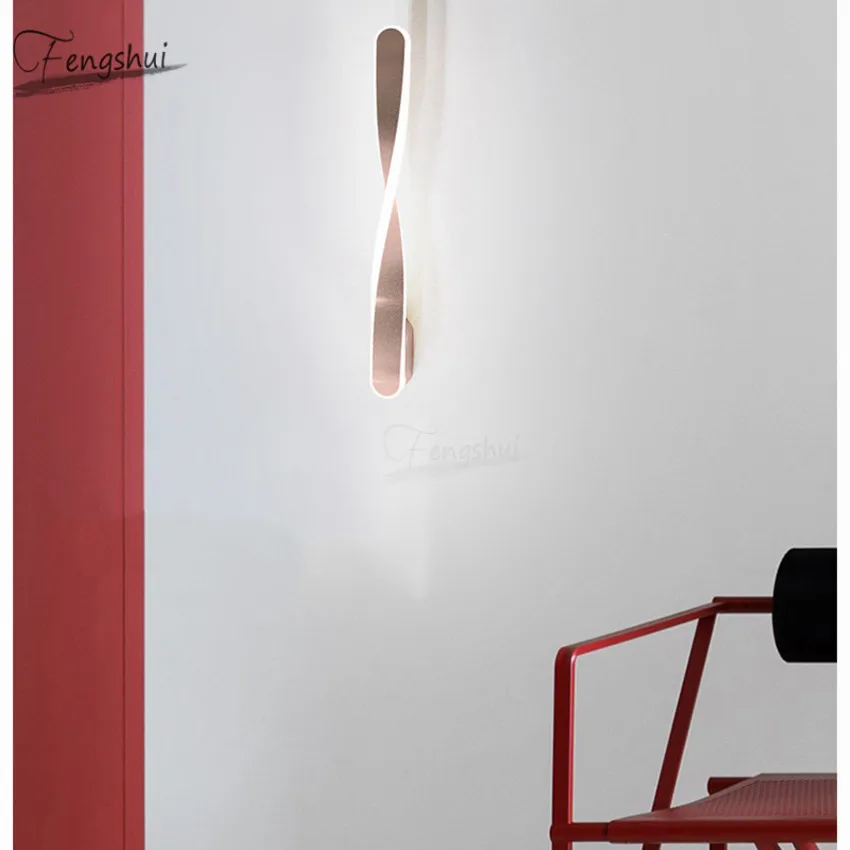 Современный светодиодный настенный светильник для ванной комнаты спальни