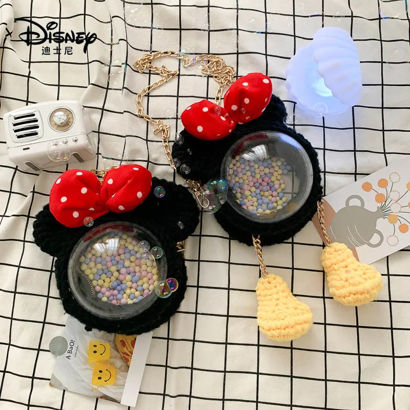 Дисней Микки Маус Минни сумка на плечо для девочек портмоне модный кошелек новая