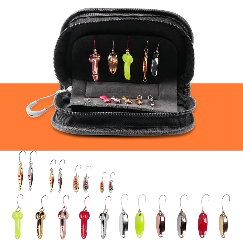 Приманка для рыбалки набор со 1 шт. приманка с блестками сумка 19 1.5G-5G бас форель