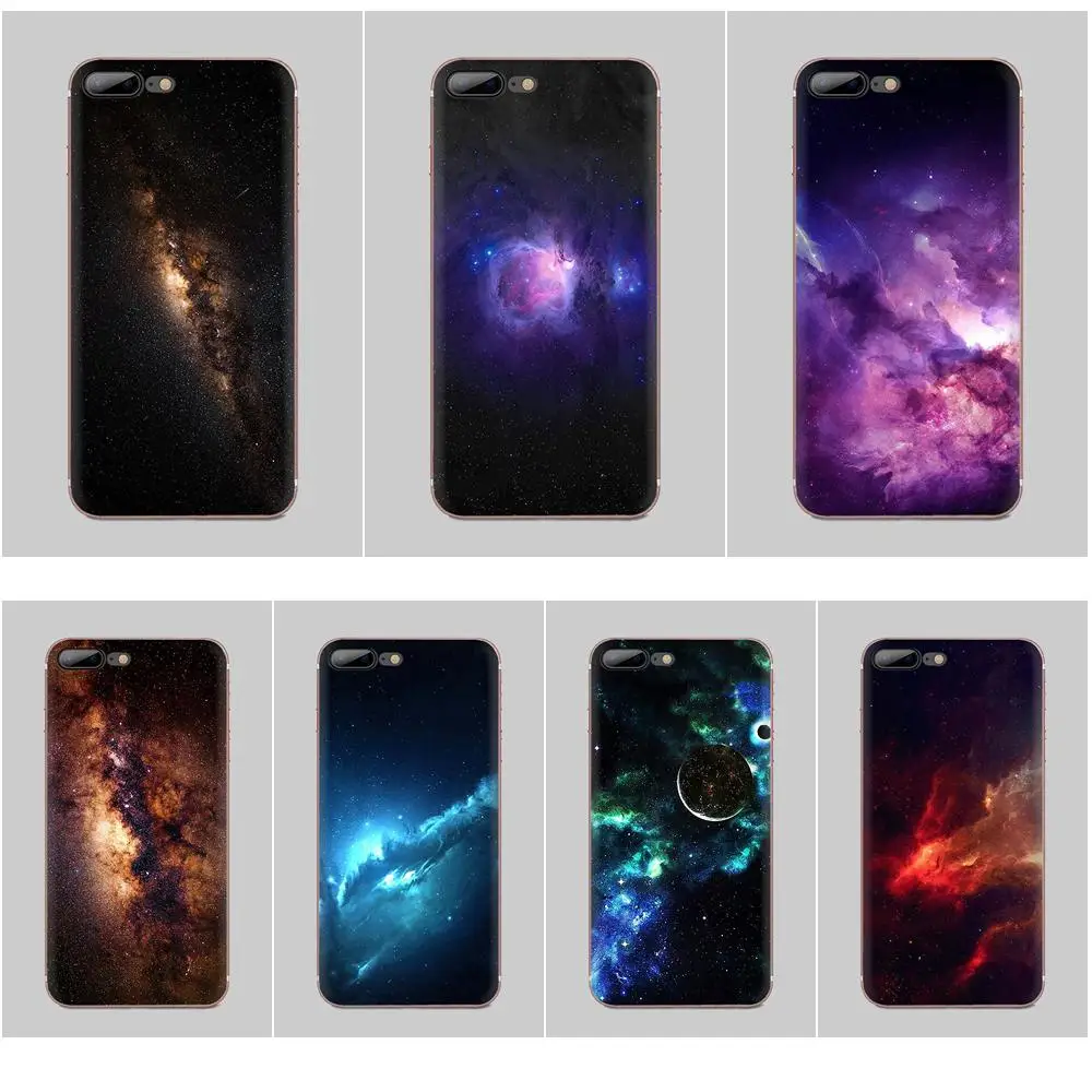 Чехол для мобильного телефона из ТПУ Antasy Nebula Space Star Universe Apple iPhone 4 4S 5 5C 5S SE SE2 6S 7 8 11 Plus