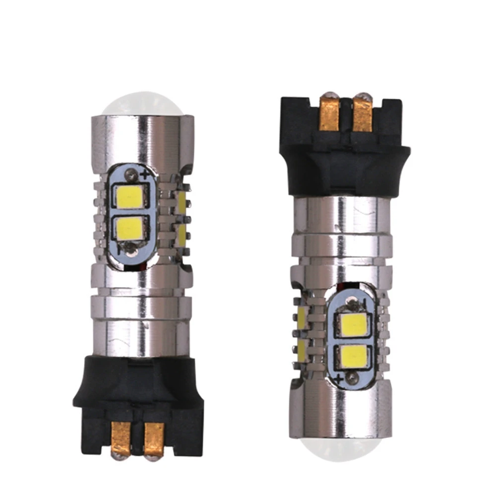 1 шт. Canbus 10-SMD 2323 PW24W PWY24W светодиодный светильник с передним поворотным сигналом