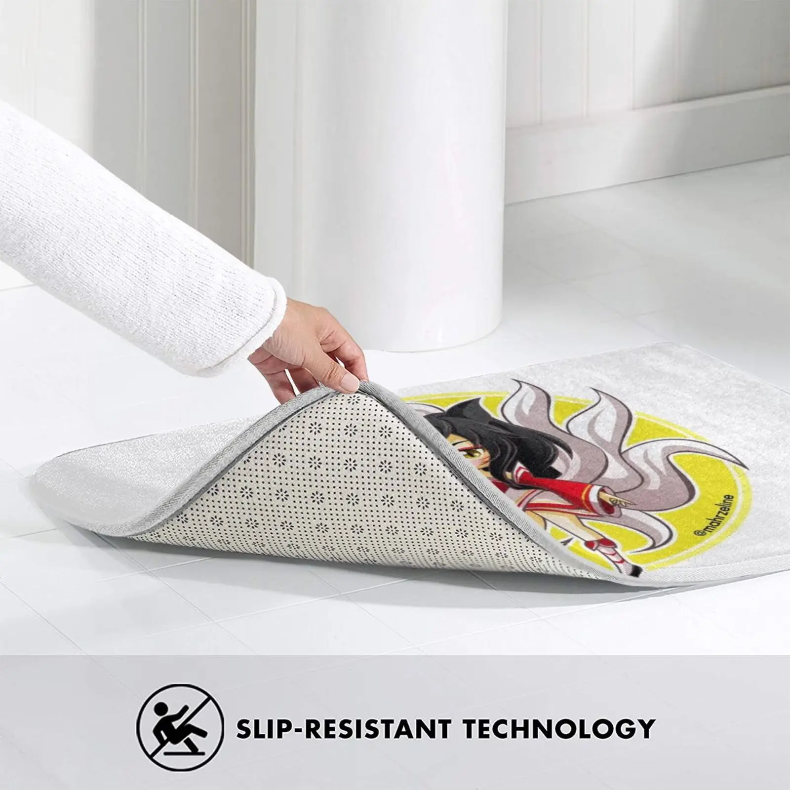 Коврик Ahri коврик подушка Мягкий Нескользящий Riotgames в стиле аниме милый Chibi Kawaii