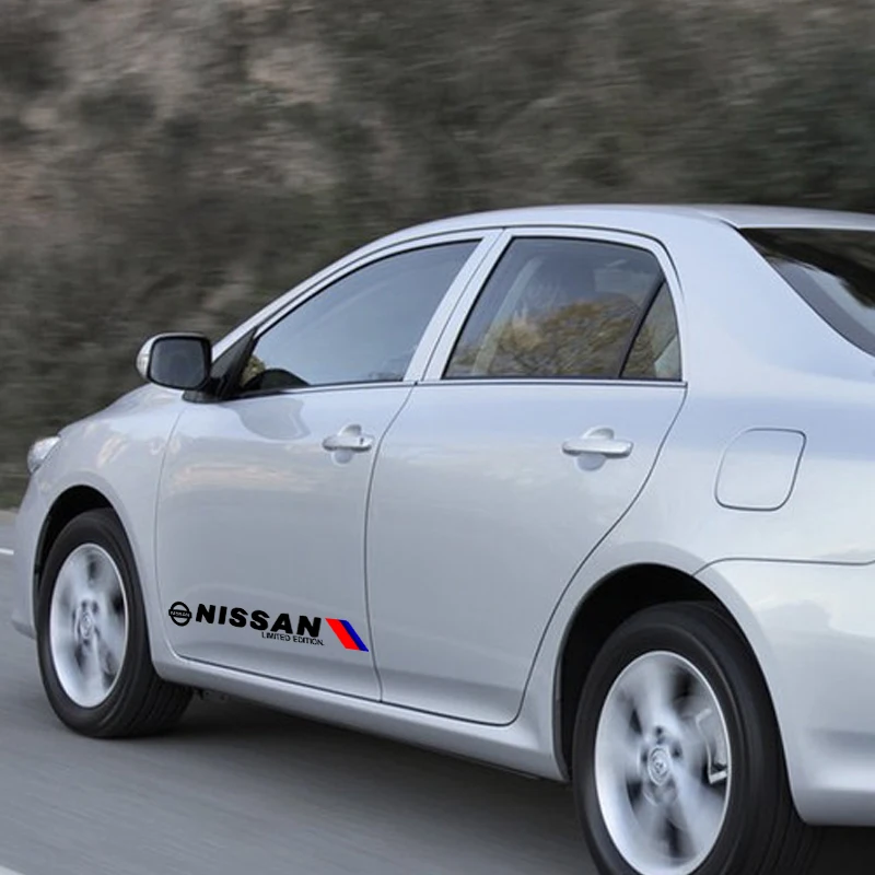 2 шт. наклейки для кузова автомобиля значок украшения двери наклейка Nissans Nismo X trail