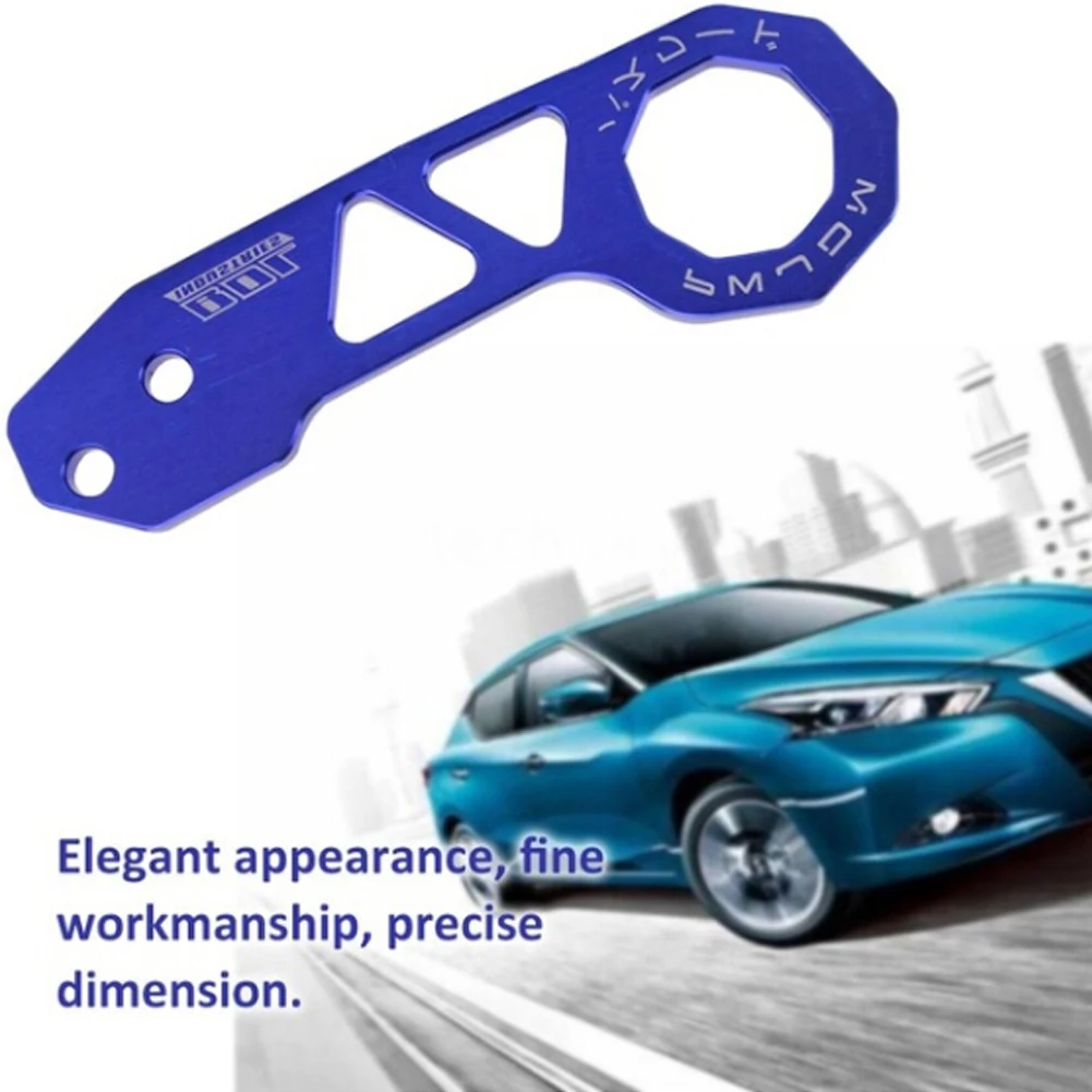 

6 Colors Trailers Car Modification JDM Trailer Hook Universal Trailer Rear Bumper Car Trailer Hook Civic Towing Hook