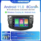 Автомобильный DVD-плеер Carplay DSP Android 11 для Toyota RAV4 RAV 4 XA30 2005 - 2013 4G LTE 8G + 128 ГБ GPS Радио Навигация Аудио стерео