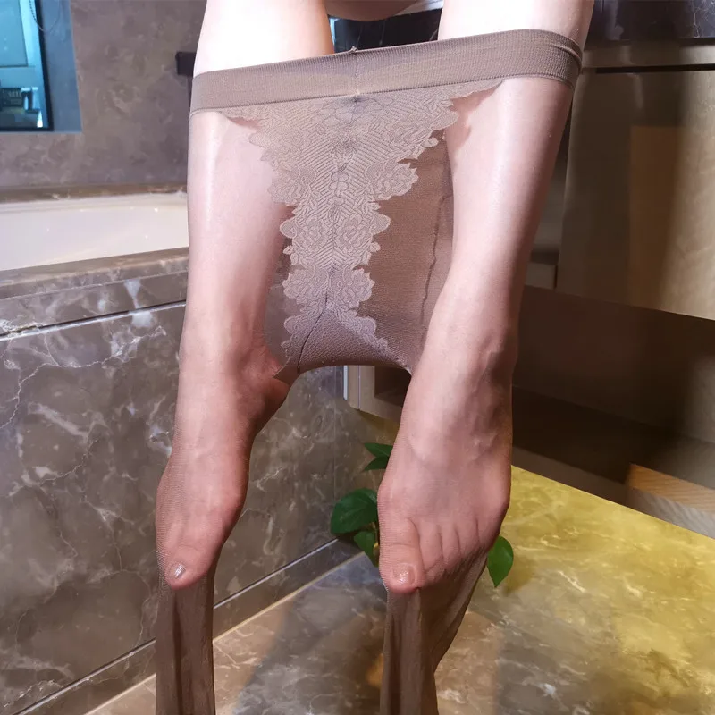 Summer 3D Ultrathin Sheer Sexy Women Anti Hook Silk Stockings Butterfly Shaped Crotch Pantyhose Invisible Smooth Tights | Женская одежда