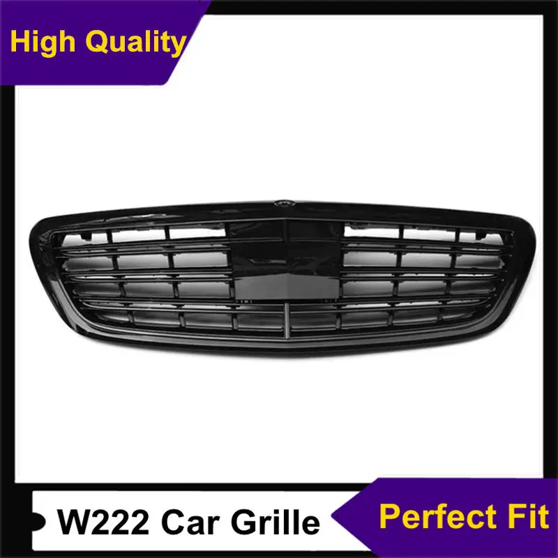 Для W222 ABS Материал автомобильный передний бампер сетка гриль решетка для B ENZ S