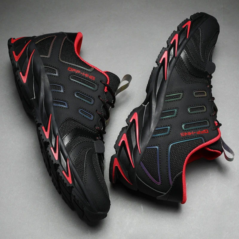 

Running Shoes Men Outdoor Sports Shoes Walking Athletic Sneakers Trekking Leisure Zapatills Sneakers Authentic NEW Hot Sale