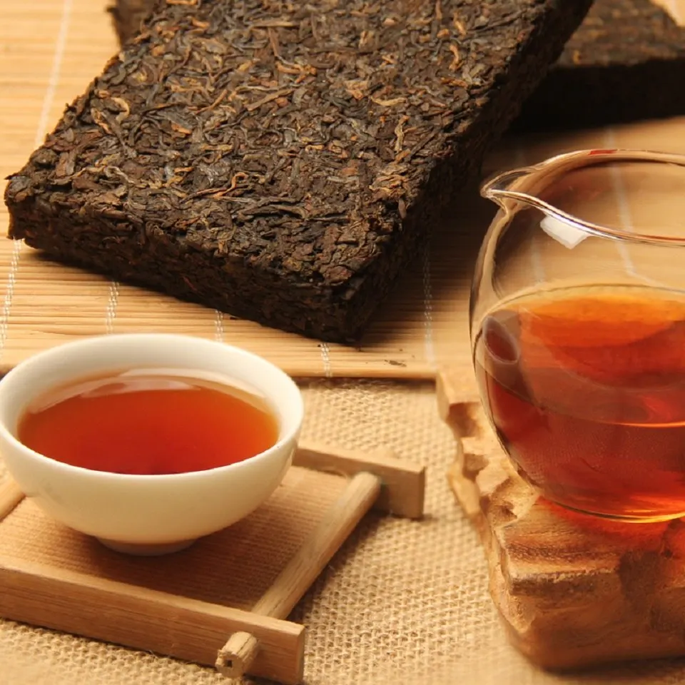 

10 Years Chinese Yunnan Pu-er Tea Old Ripe China Tea Health Care Pu'er Tea Brick For Weight Lose Tea