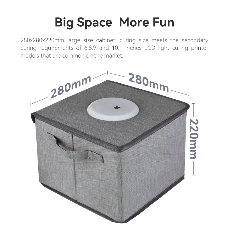 eSUN Cure 3D UV Curing Light Box for SLA/DLP/LCD Printer Model Secondary Enclosure Versatile Boxes | Компьютеры и офис