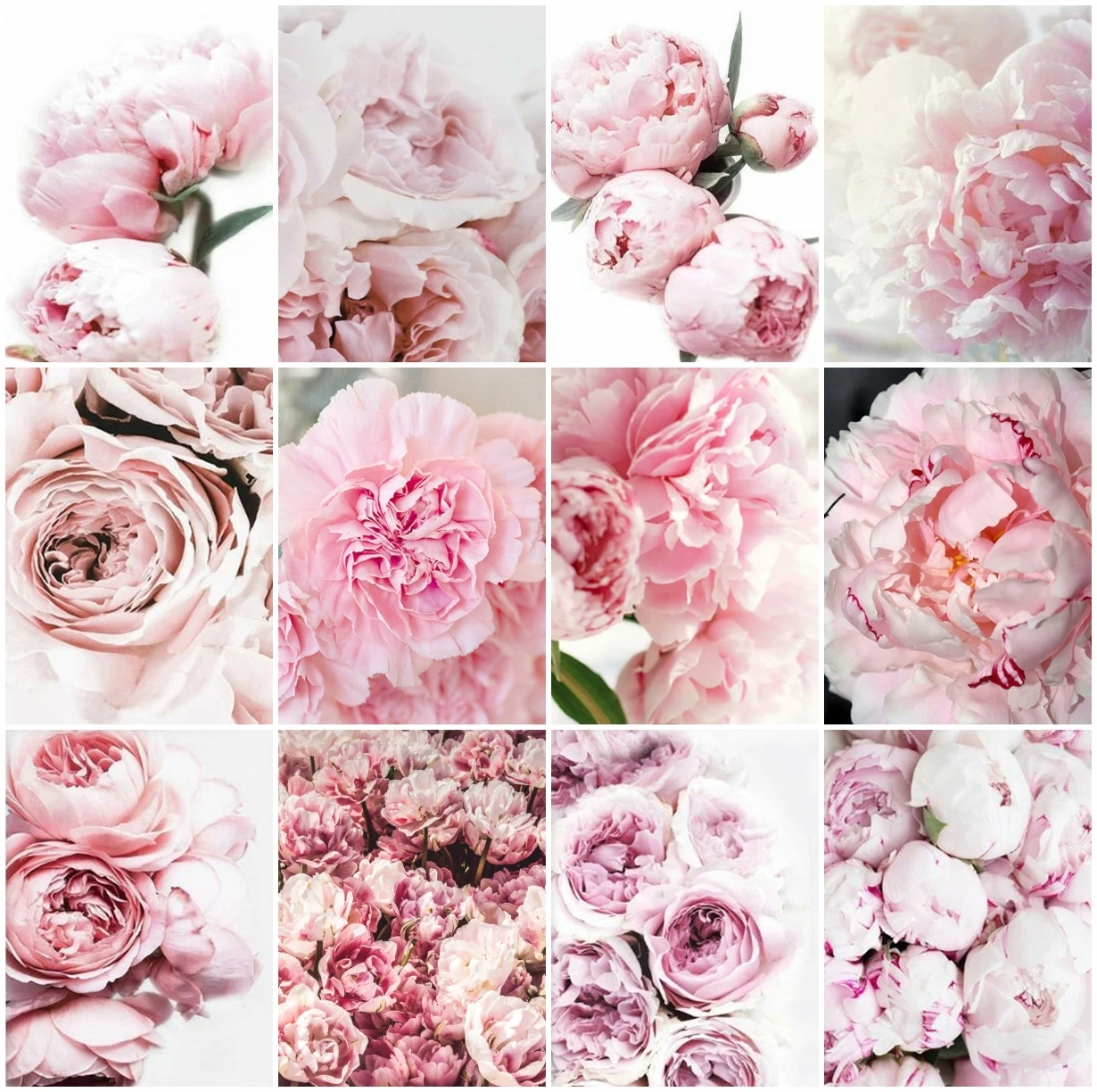 

AZQSD Diamond Embroidery Rose Mosaic Rhinestones Full Square Diamond Painting Flower Cross Stitch Kits Handicraft Home Decor