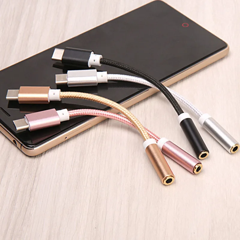 Tupe c adapterType-C to 3.5mm Headphones Adapter Aux For Huawei mate 30 P30 pro Samsung s10 s9 note 10 plus Splitter Case tipo | Мобильные