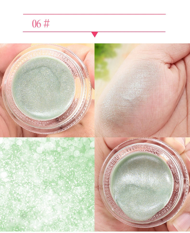 Жидкий хайлайтер Shimmer Glow Illuminator макияж Highlight Shine коричневый Осветляющий Желейный гель для лица крем с высокой зажигалкой