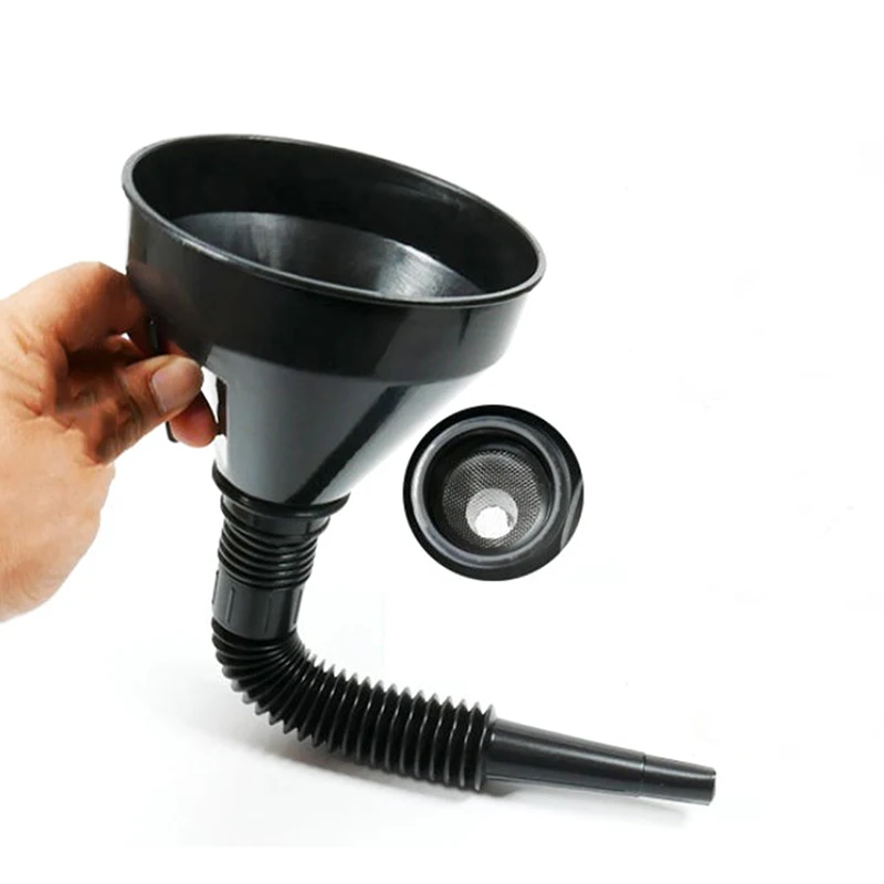 Заправочная Воронка 2 в 1 с фильтром горлышко для масла воды топлива бензина