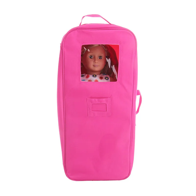 Модная Кукла пять Цвета дорожные сумки Портативный рюкзаки подходит 18 дюймовые