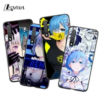 anime cute rem for huawei nova 7se 5g 7i 6se 5t 5i 5z 5 4e 4 3i 3e 3 2i 2 pro lite 2 2017 silicone phone case