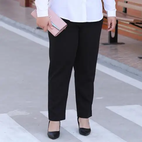 Женские офисные брюки с высокой талией модель DJ653 2020 | Женская одежда