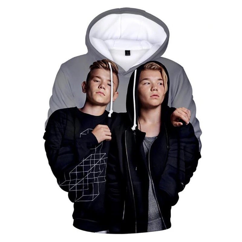 

Hot sale Marcus and Martinus 3D Hoodie Women/Men Hip Hop Long Sleeve Harajuku Male Sweatshirts Oversized Fashion Men's Hoody