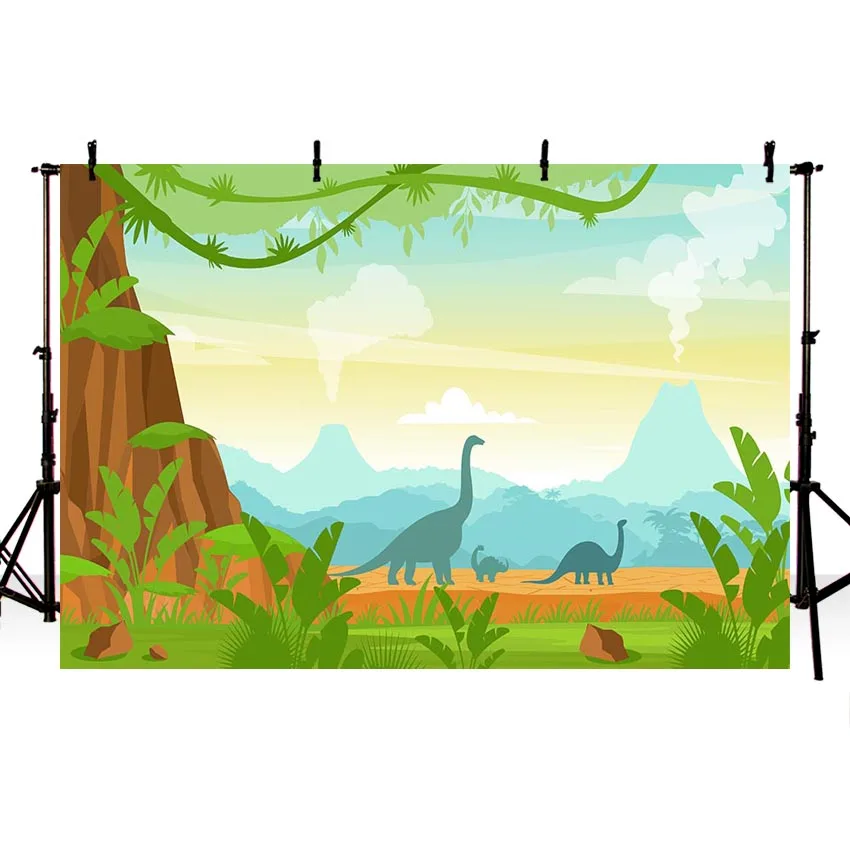 Фон MEHOFOTO с изображением земли динозавра фоны для фотосъемки фон дня рождения
