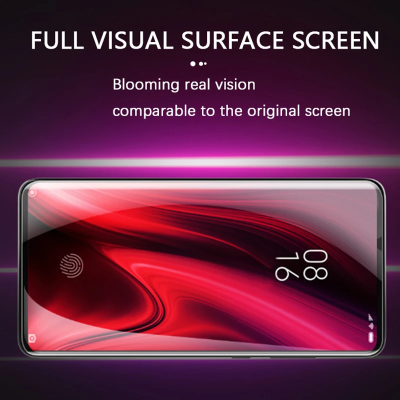 

999D Hydrogel Film For Xiaomi Redmi Note 7 8 9 10 Pro Max Screen Protector 6A 7A 8A 9A T 10X K20 K30 K40 Ultra 5G 7 A Not Glass