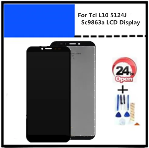 Новый 5 45 &quotдюймовый дисплей для Tcl L10 5124J Sc9863a ЖК-дисплей + сенсорный экран