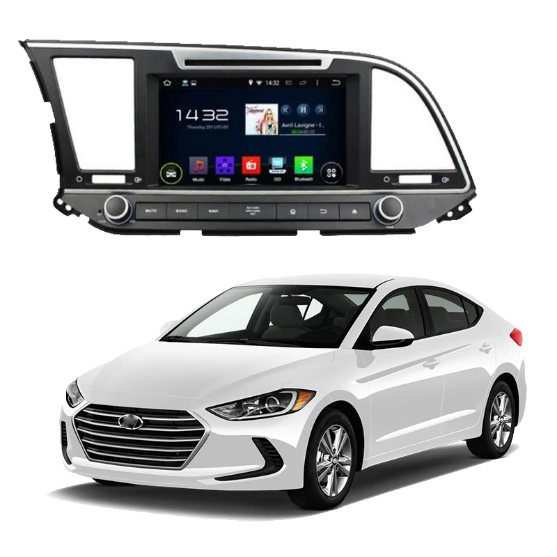 

Автомобильный мультимедийный ТВ DVD GPS аудио Hi-Fi Радио стерео для HYUNDAI Elantra Avante 2015 ~ 2020 LiisLee оригинальный стиль навигация NAVI