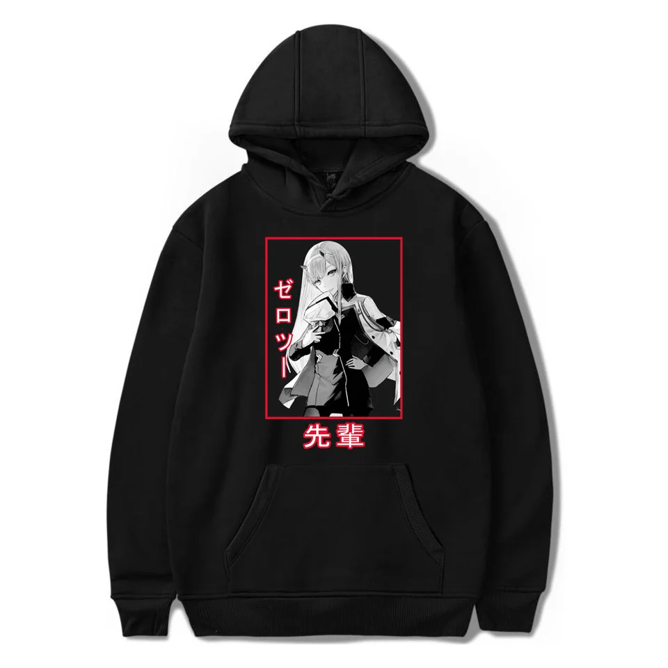 

Zero Two Pullover Sweatshirt Women Darling In The Franxx Costume Hoodies Harajuku Sudadera Long Sleeve Women Hoodies Clothes