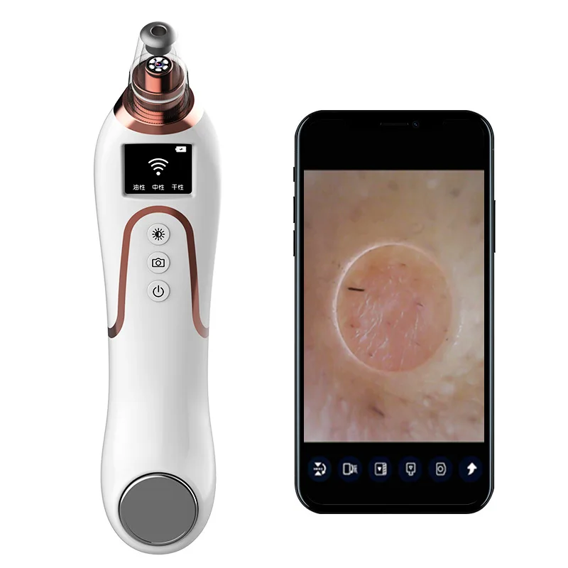 Новое прибытие умный WIFI визуальный Удаление угрей вакуумный очиститель пор
