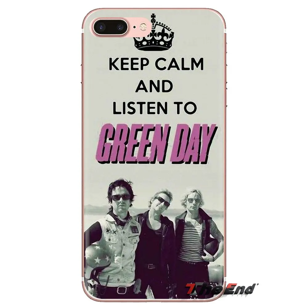 For Samsung Galaxy S3 S4 S5 Mini S6 S7 Edge S8 S9 S10 Plus Note 3 4 5 8 9 Silicone Phone Case Coldplay Green Day Rock Billie Joe |