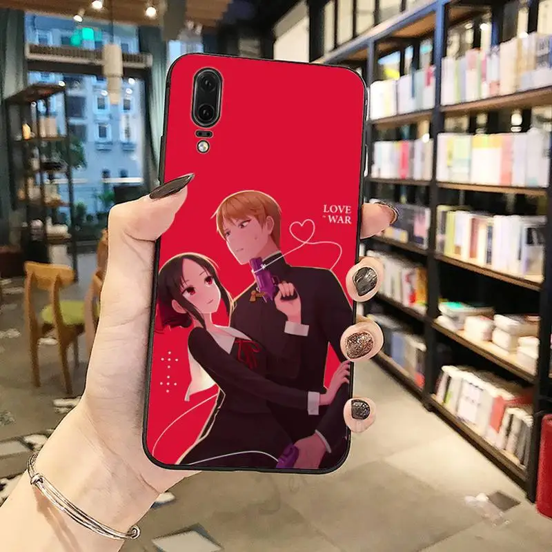 

Japan Anime Kaguya Sama Phone Case For Huawei honor Mate P 10 20 30 40 Pro 10i 9 10 20 8 x Lite