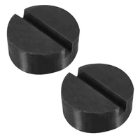 2x car rubber disc pad car vehicle jacks jack pad frame protector rail floor jack guard adapter tool