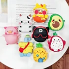 Чехол для Airpods Pro, 3D мультяшный милый мягкий силиконовый чехол для наушников Apple AirPods 2 1, чехол для беспроводных Bluetooth наушников, сумки