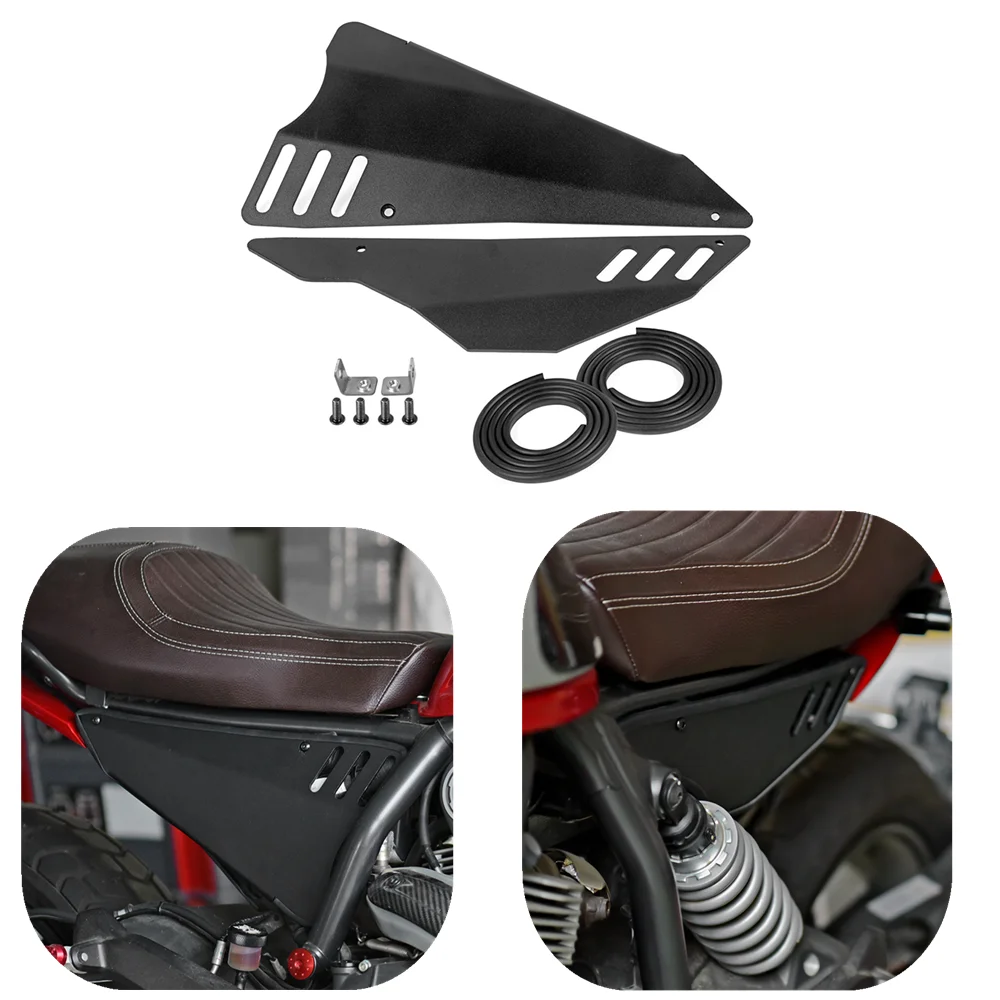 Аксессуары для мотоциклов Cafe Racer боковая панель средняя рамка защитная пластина
