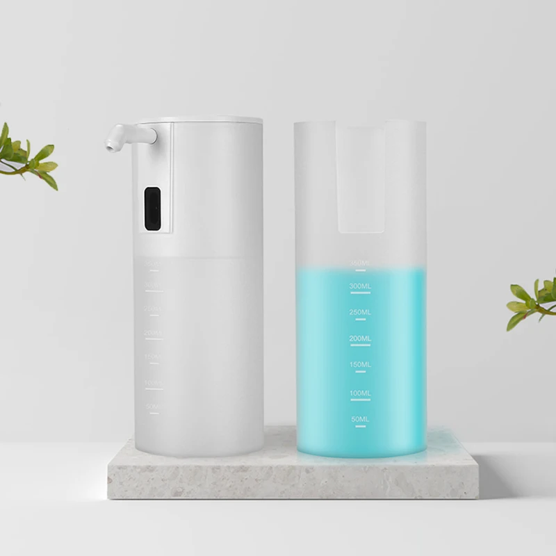 

Automatic Liquid Soap Dispenser Hand Touch-free Smart Foam Machine Sensor Soap Dispenser Pump For Kitchen Bathroom Battery Power