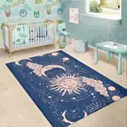 Ковер для карт Таро луна, ковер для фона, ковер для солнца, искусственный ковер, ковер для Таро, ковер для солнца, ковер для Хэллоуина